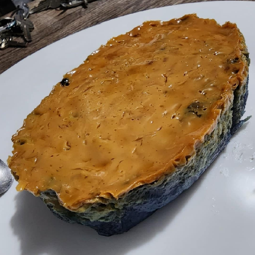 Baked Ube Halaya with Leche Flan